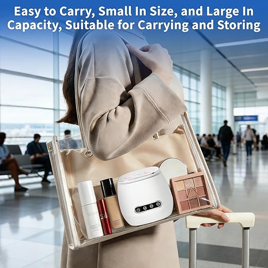 Upgraded 2026 Ultrasonic Retainer Cleaner Machine, 45kHz Ultrasonic Denture Cleaner with 3-Timer Modes (3/5/10 Min), Suitable for Dentures, Night Guards, Aligners, Brushes, Jewelry-150ml Capacity