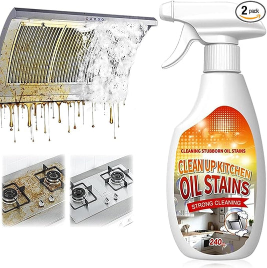 Heavy Duty 2025 New Kitchen Cleaner, Multipurpose Oil Stain Remover, Strong Grill Cleaner for Restaurant, Cleaning Spray for Home Chefs