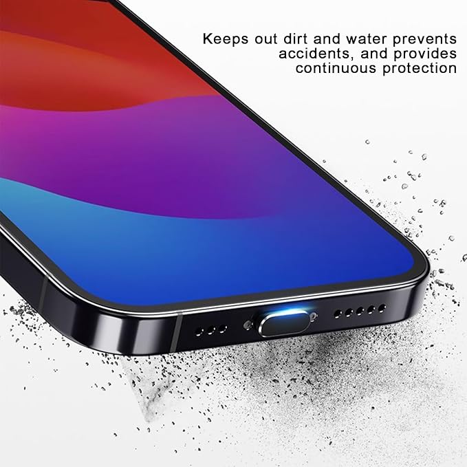 Mobile Fhone Speaker Metal Dust Mesh for iPhone 17, TypeC Charging Port Dust Plug, USB C Cleaning Brush Cleaning Tool Set for iPhone 1615 Series