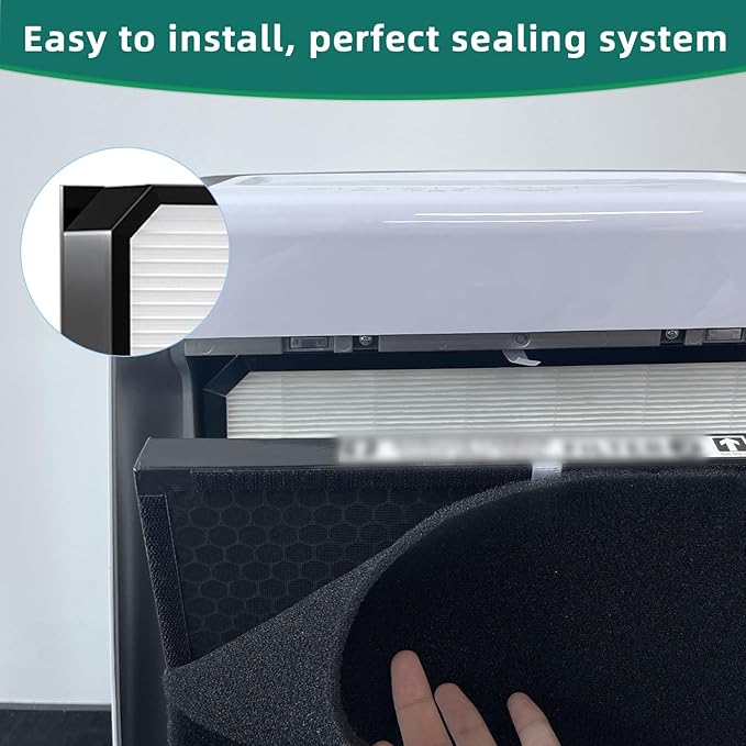 3500 Replacement Filters Compatible AD3000/3500 Air Purifi-er, 3000/3500,3000M, 3000Pro Air Purifi-er,1 air filter, 2 Activated Carbn and 4 Extra Carbn Pre-Filters