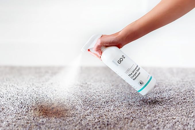 GO-2 Universal Carpet Stain Remover, Liquid, Citrus Scent, 24 OZ, Scented, for Carpet
