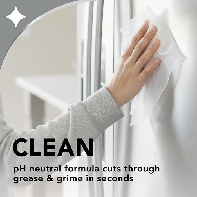 Weiman Stainless Steel Cleaner Kit - Removes Fingerprints, Residue, Water Marks, and Grease