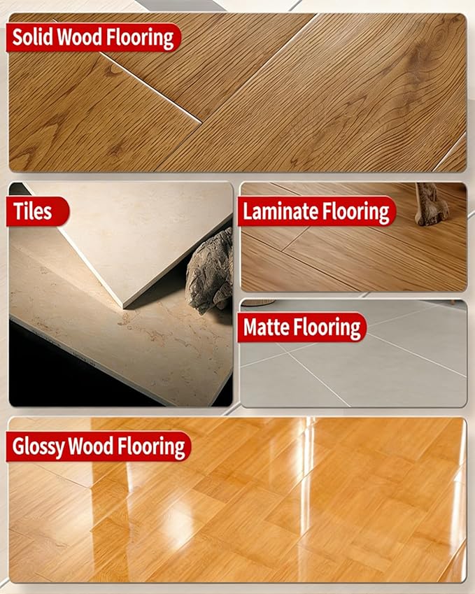 Heavy Duty Floor Gap Fixer Tool for Vinyl Plank Flooring, Laminate Tile Gaps Repair Tools, Adjustable Height Enhanced Vacuum Suction Cup Leveling Grabber Fix Pro Kit, Made of Iron for Wood Lvp