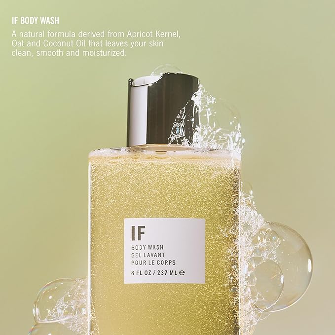APOTHIA | IF Hand & Body Wash | Modern White Floral & Citrus | Naturally Derived Ingredients | Paraben & Sulfate Free | 8 oz