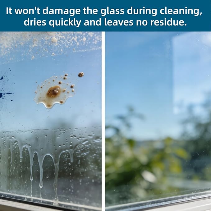 1L Window Cleaner, Cleaning Solution Compatible with ECOVACS Winbot W2 PRO Omni/W2 Omni/W2 PRO/W1 PRO/WINBOT MINI,Glass Cleaner Liquid,Window Cleaning Robot.(1 Bottles)
