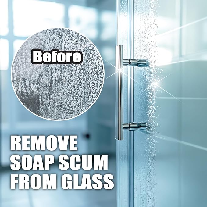 SANI 360° Hard Water Stain Cleaner (32 oz) 60 second multi-surface sealant and cleaner. Reduces buildup, calcium, limescale, rust, and soap scum. Lemon scent MADE IN USA