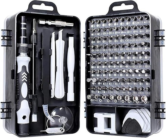 115-in-1 Precision Screwdriver Set - [Super Durable] Professional Magnetic Repair Tool Kit, Mini Screwdrivers for Phone, Computer, Laptop, MacBook, Watch, Eyeglasses, and Electronics (115)
