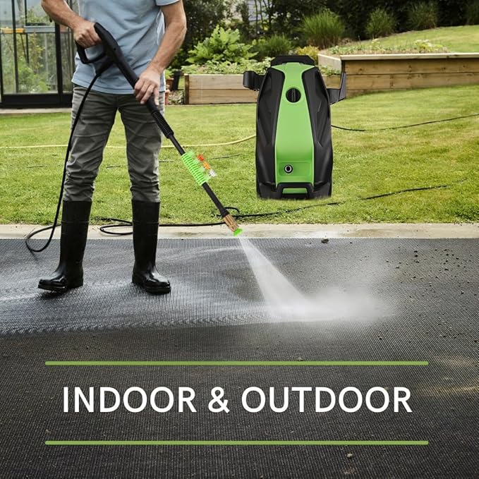 Pressure Washer,MAX 5000 PSI Electric Power Washer, 2000W 4.0 GPM High Pressure Washer, Professional Washer Cleaner, with 4 Nozzles, Soap Bottle and Hose Reel, Best for Cleaning Cars Patio Garden