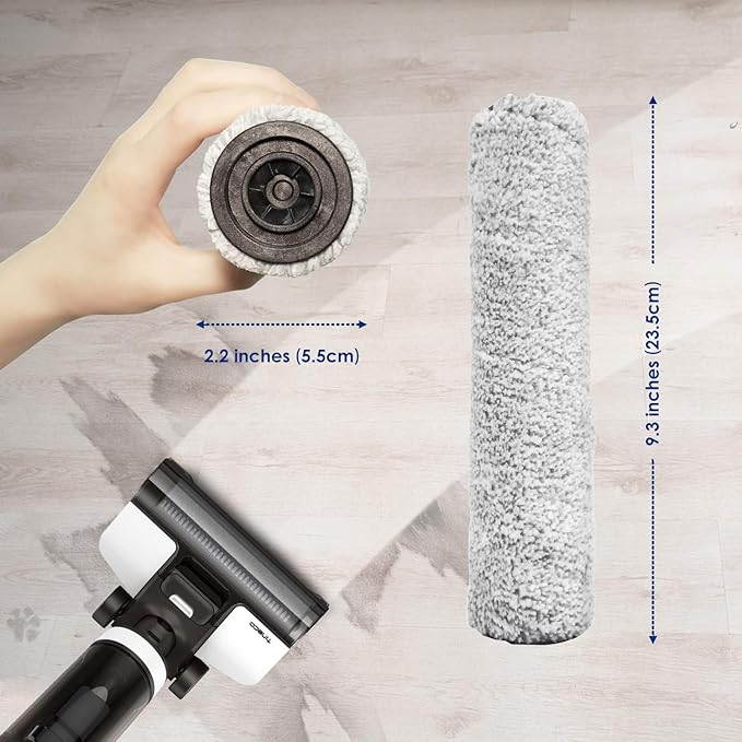 Tineco Replacement 2 HEPA Assembly & 2 Brush Roller Set, Only for iFLOOR 3 Series, Floor ONE S3 Series Cordless Wet Dry Vacuum Cleaner (Not Compatible with Any Other Model)