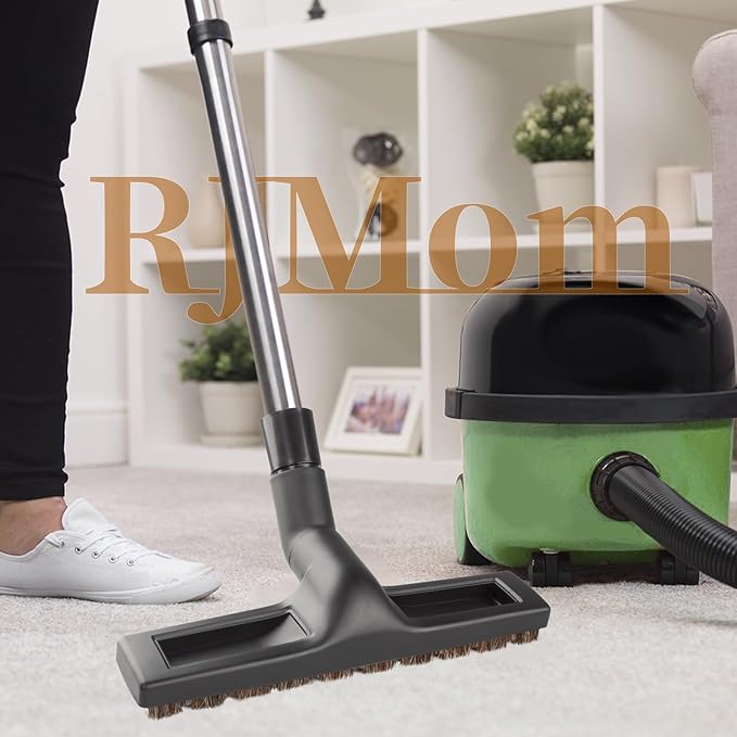 Universal Vacuum Floor Brush Attachments for Shark Vacuum Brush 12 inch - Vacuum Attachments and Brushes for Shark Rainbow Shop vac and Miele and Dyson Vacuum(12 Inch with Wheels,360°)
