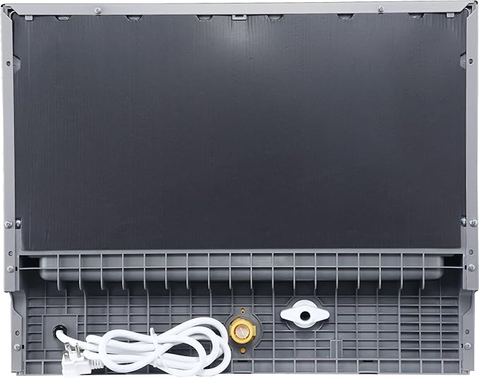 EdgeStar DWP63 21-5/8 Inch Wide 6 Place Setting Countertop Dishwasher - White