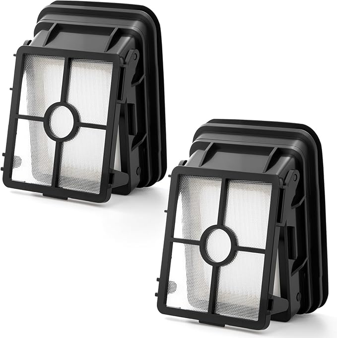 2 Pack 1866 Replacement Filters Fits for Bissell Crosswave 1785 2306 2551 2554 CrossWave Cordless Max All in One Wet-Dry Vacuum Cleaner