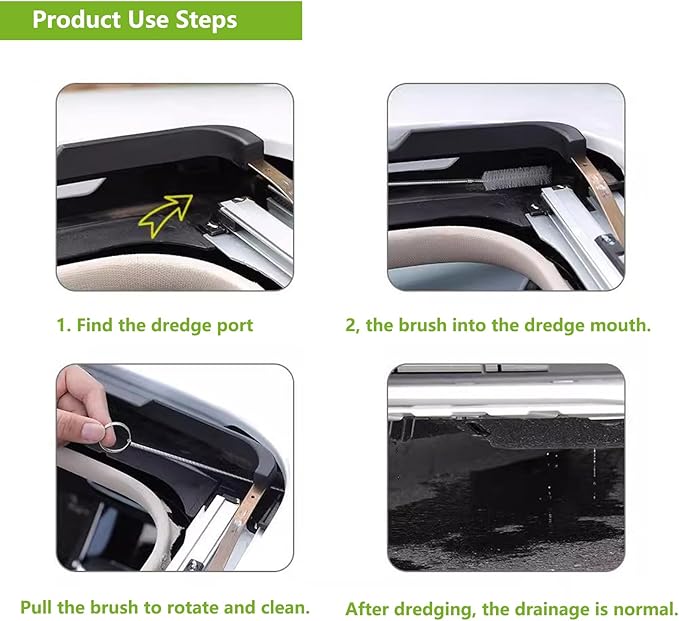 1Pc 80" Extra-Long Flexible Tube Cleaning Brush | Slim Bendable Drain Dredging Tool for Feeding Tubes, Air Hoses, Racking Lines & Narrow Pipes