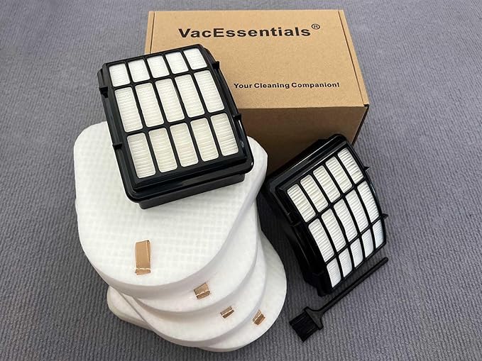 Filter Replacement Parts for Shark Navigator Lift-Away Vacuum ZU503AMZ CU500 NV350 NV351 NV352 NV355 NV356 NV357 NV360 NV370 NV380 NV391 UV440 UV490 UV500, 2 HEPA+4 Foam & Felt Filters