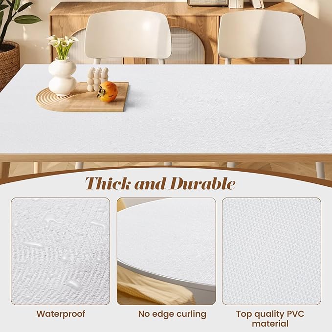 Drawer Shelf Liner for Kitchen Cabinets, Non Adhesive Slip Resistant Shelf Paper Easy to Clean, Strong Grip Thickened Waterproof Washable Mats for Pantry Shelves Cupboard Dresser, White, 17.5in x 20FT