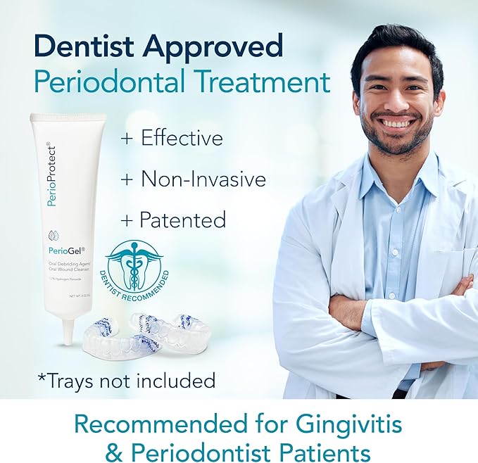 Perio Gel | Periodontal Treatment for Teeth | Promotes Teeth Whitening (3 oz.)
