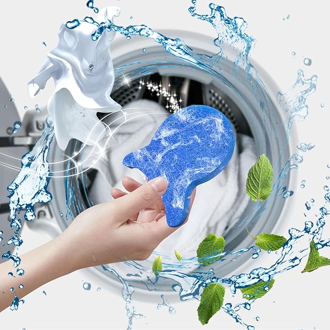 Pet Hair Remover for Laundry, Reusable Dog & Cat Hair Remover Tool, Effectively Removes Pet Hair, Lint and Dander from Bedding and Clothing, Suitable for Washing Machines, Dryers 4PCS
