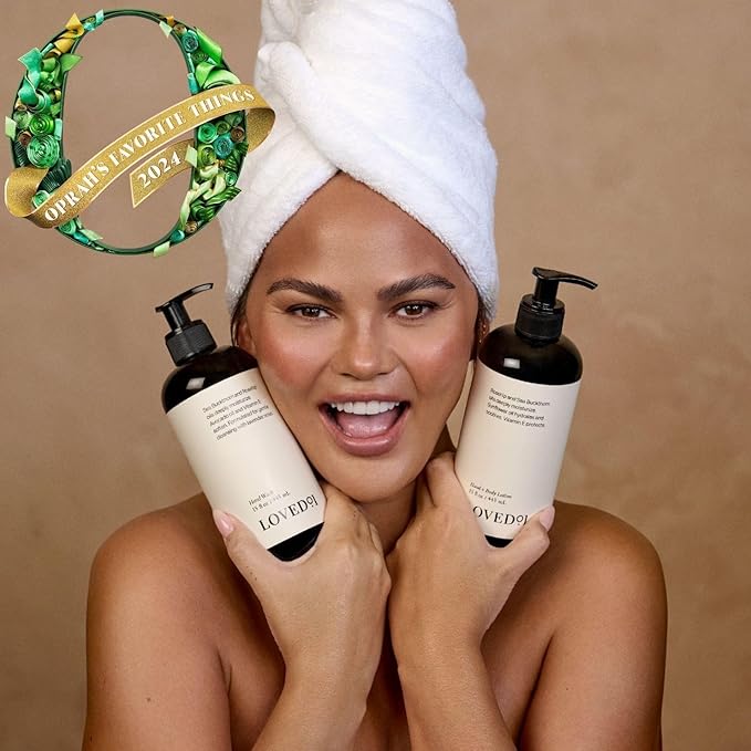 Loved01 Hand Wash, John Legend Skincare, Liquid Hand Soap, Gentle & Hydrating, Cruelty-Free, Oprah's Favorite Things, Formulated with Nourishing Oils & Soft Lavender, 2-Pack (15 oz each)