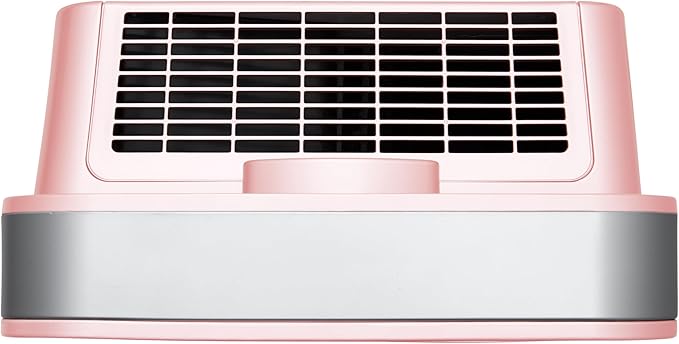 Air Purifier for Home - Smart WiFi App - Ultra Quiet 20 dB - Removes Allergens, Smoke & Odors - 99.97% Particle Filtration - Up to 1200 ft - Klarta Forste Pink