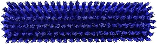 Vikan 70608 Brush,Wall/Floor Scrub,Stiff,12",PP/PBT,Purple