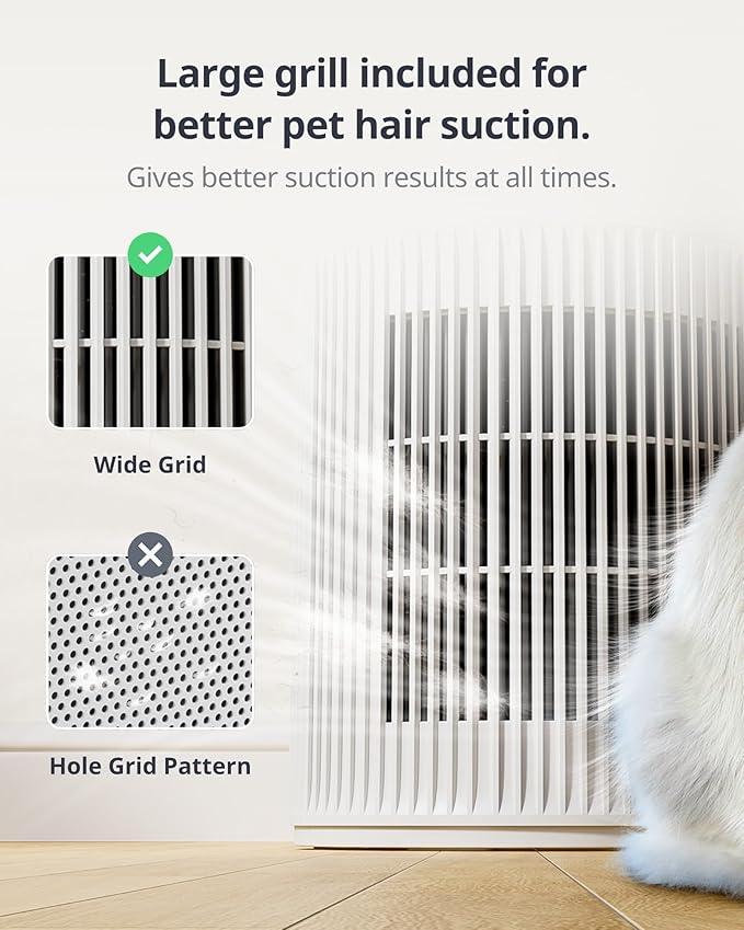 SwitchBot Air Purifier for Home Large Room up to 3620 ft², Pet Mode, Support Matter, 20dB, Washable Pre-filter, Aromatherapy, Works with Alexa, Google Home, Apple Home, Ideal for Odor, Dust & Pet Hair