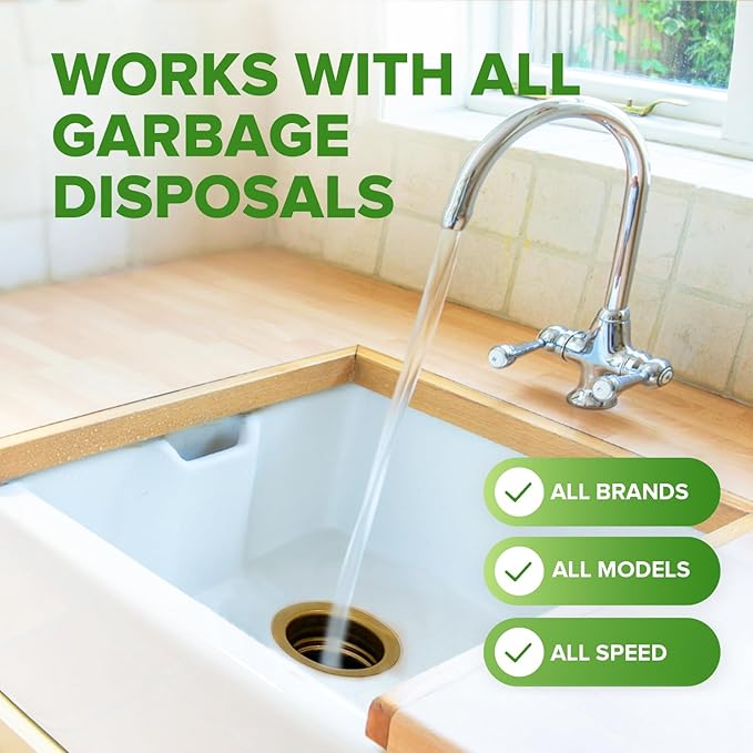 Renuv Garbage Disposal Cleaner + Dishwasher Cleaner - Heavy Duty Kitchen Appliance Deep Cleaning, Descaling and Deodorizing, (12 Tablets of each)