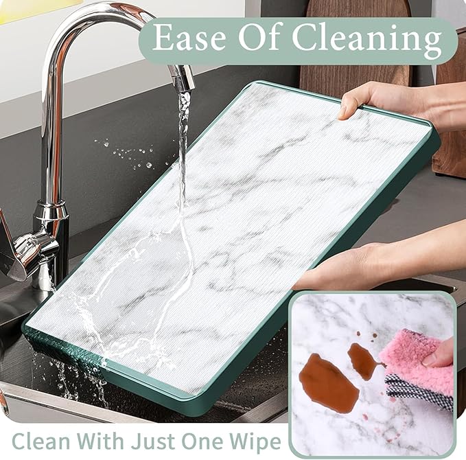2-Layer Drawer and Shelf Liner for Kitchen Cabinet: 35.4 in X 39.5 Ft Non Slip Waterproof Shelf Paper Non Adhesive Refrigerator Liners White Marble Easy Liners for Bathroom with Knife Tape Measure