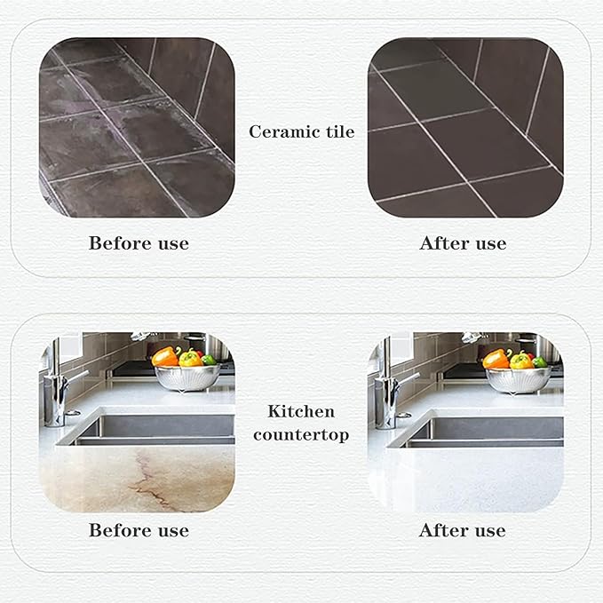 Marble Polishing Paste, Granite Cleaner Countertop, Marble Polish - Professional Polish Compound for Granite, Marble, Quartz & Stone | Restores Shine, Removes Scratches & Etch (10.OZ)