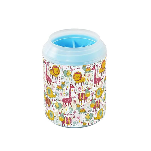Dog Paw Cleaner Cups for Dogs Pets Foot Washer Paw Scrubber for Medium Small Cats Dogs Cleaning Cup Animals Colorful