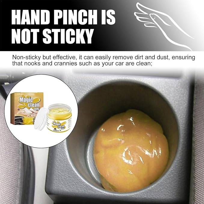 Car Dust Cleaner Gel - Car Cleaning Putty, Car Interior Cleaner | Car Accessories Keyboard Cleaner, Car Cleaning Gel Detailing Kit, Car Putty Auto Tools Accessories for Home Keyboards, Car Interiors