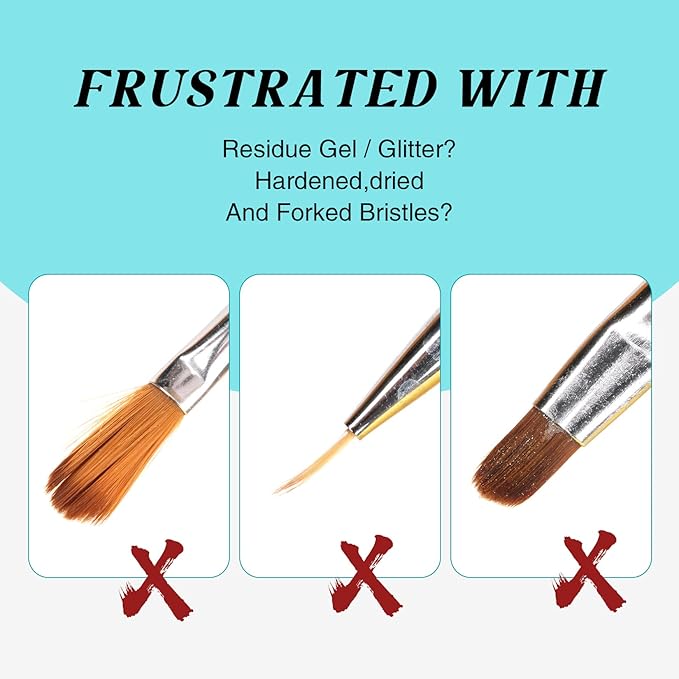 LOUINSTIC Acrylic Nail Brush Cleaner - 4 Fl.Oz, Quickly Clean Gel/Acrylic Nail Brushes, Paint Brushes, Airbrushes, Art Tools, Nail Brush Cleaner Conditioner Preserver and Restorer