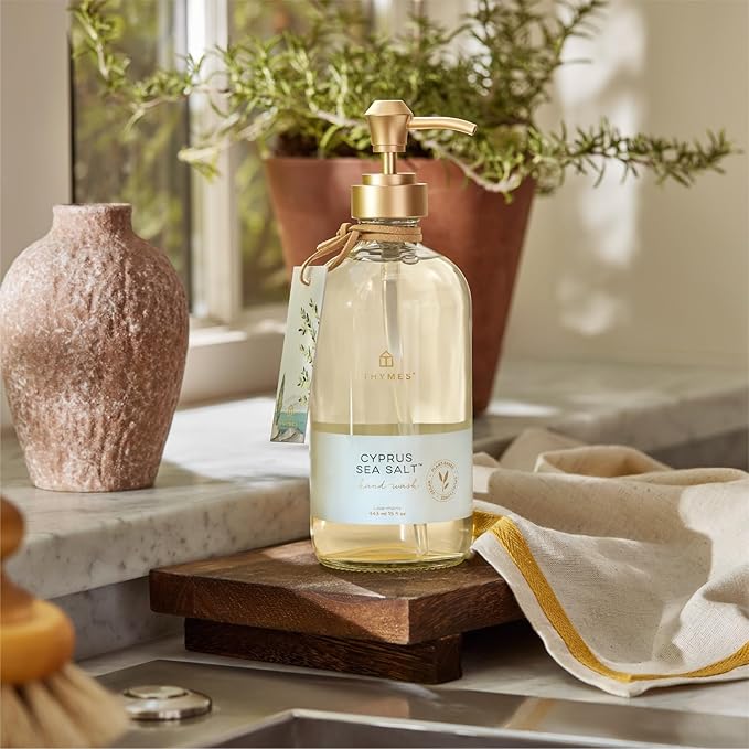 Thymes Cyprus Sea Salt Large Hand Wash (15.0 fl oz)