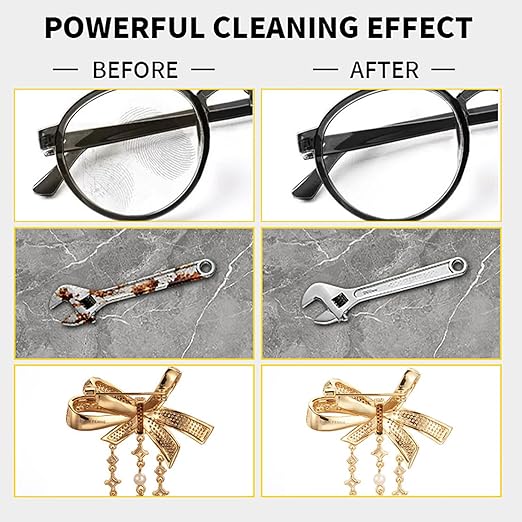 Digital Ultrasonic Cleaner 6L with Timer & Heater 40kHz SUS 304 Stainless Steel Lab Sonic Cleaner for Professional Tools,Metal Parts,Jewelry,Eyeglasses