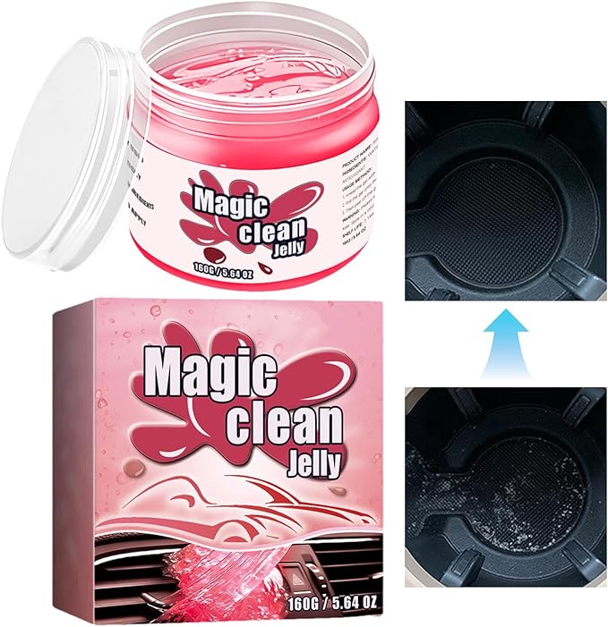 Car Crevice Cleaning Gel - Car Cleaning Putty for Interior, Dust Remover Gel | Gel for Air Vents, Automotive Dust Car Crevice Cleaner, Keyboard Cleaner for Laptops, Desks, Keyboards, Gear Levers