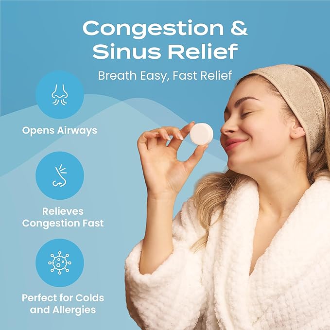 Body Restore Shower Steamers Aromatherapy 30 Pack – Valentines Day Gifts for Her and Him, Birthday Gifts for Women and Men, Relaxation, Stress Relief, Self Care – Collector’s Box