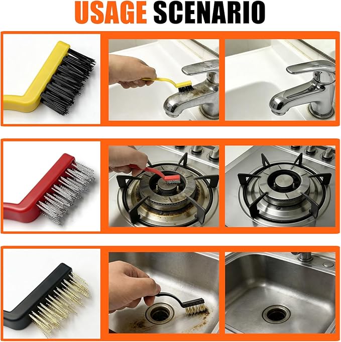 7 Pack Razor Blade Scraper Tool, Razor Scraper, Paint Scraper for Cleaning, With Extra 40Pcs Blade Scraper, For Cooktop, Wall, Floor, Glass Cleaning Scraper