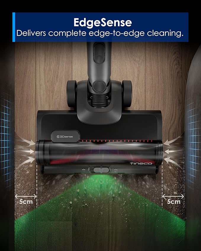 Tineco Pure ONE Station 5 Pro Cordless Vacuum, Automatic Dust Collection, 200AW Powerful Suction, ZeroTangle Brush, Up to 100 Minutes Runtime, Stick Vacuum Cleaner for Pet Hair, Carpet & Hard Floor
