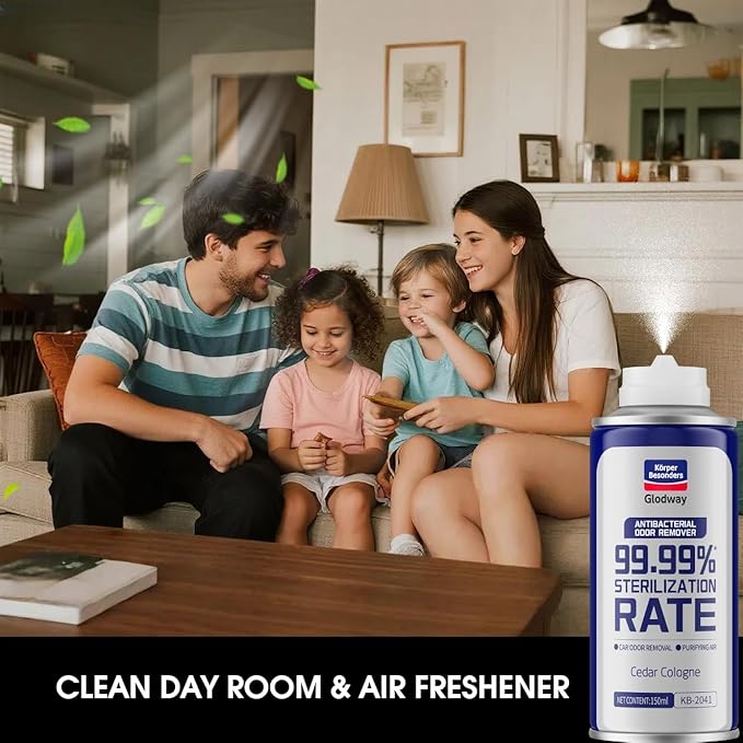 Glodway Air Refresher,Odor Eliminator Remover Spray,Odor Remover,Cologne,Magnolia Long-Lasting Scent For Home,Couch,Mattress,Furniture, bathroom,Fabrics & Trash,6 Ounce,2 pack