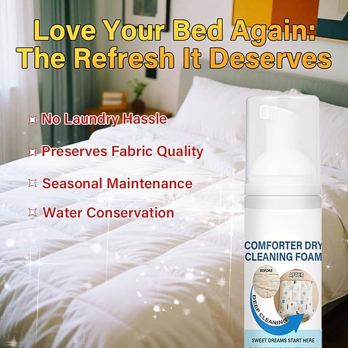 Sofa Cleaning Foam, Rich FoamingAction, 200ml, Upholstery Stain Remover, Carpet Foam Cleaner, Fast-Acting Results, For Mattress Curtains Rugs Home Office