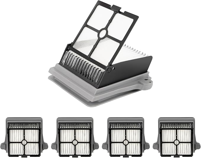 (5 Pack) ONE S7 PRO, ONE S6 HEPA Filters Compatible With Tineco Floor ONE S7 PRO/ONE S6/ iFLOOR 5 Breeze Complete Smart Cordless Cordless Wet Dry Vacuum Cleaner Filter Kit, Replacement Parts