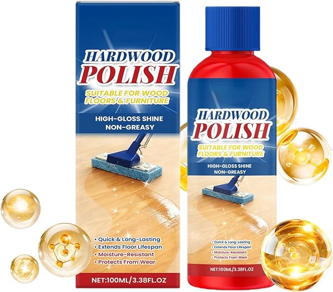 Furniture Restorer – 100ml | multi-functional Floor Polisher | Floor Restore Liquid Wood and Care for Restoring Shine Removing Scratches Polishing Hardwood Laminate Tile and Daily Home Use
