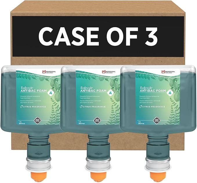 REFRESH ANTIBAC FOAM HAND WASH TOUCH FREE 1.2 LITER