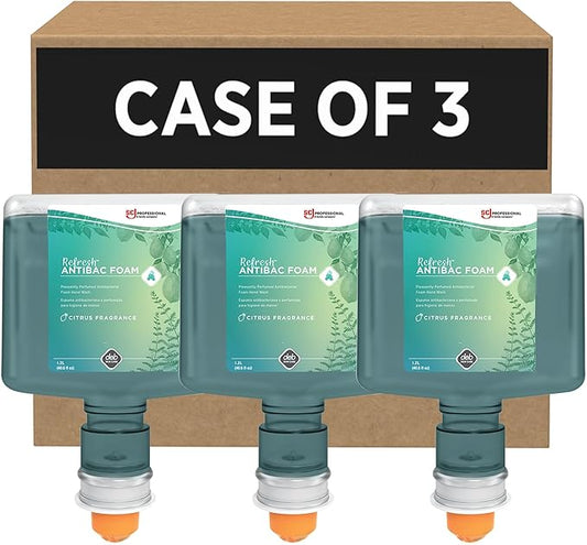 REFRESH ANTIBAC FOAM HAND WASH TOUCH FREE 1.2 LITER