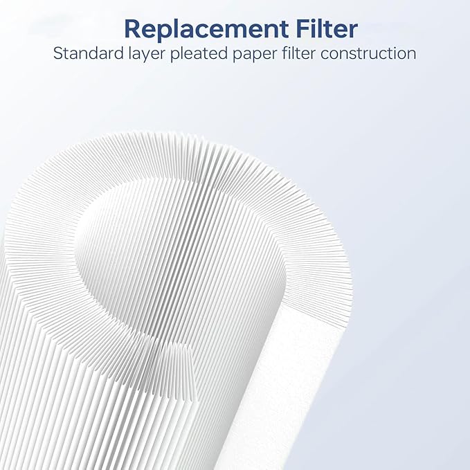 VF4000 Replacement Filter Wet Dry Vacuum Cleaner Compatible with RIDGID Wet Dry 5-20 Gal, 6-9 Gal Husky Vacuum, CRAFTSMAN 17816 Shop Vacuum (2 Pack Filters)