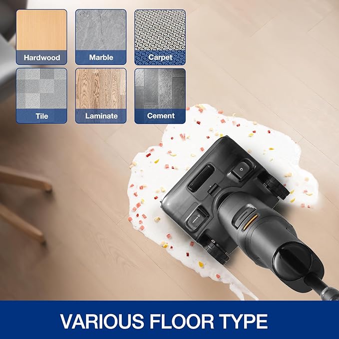 F25 Brush Rollers and HEPA Filter for Roborock F25/F25 ACE/F25 ALT/F25 LT/F25 RT/F25 GT Cordless Wet Dry Vacuum Cleaner, 3 Brush Rollers, 3 HEPA Filters, 1 Water Tank Brush, 1 Cleaning Brush