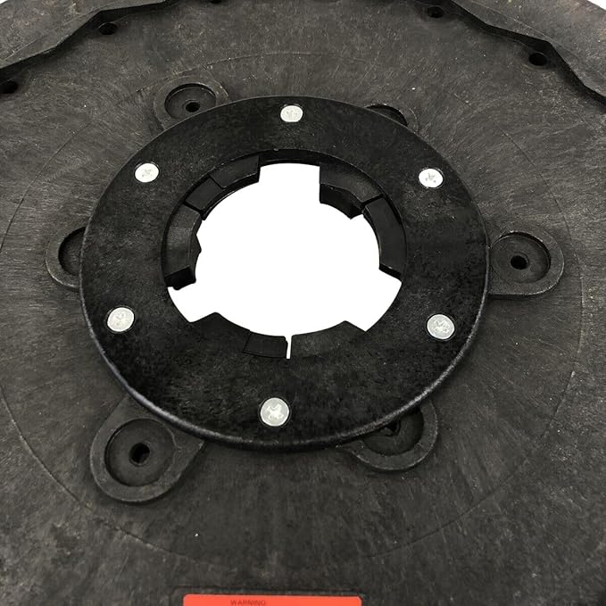 Universal 1 Piece 21 Inch Diameter Heavy Duty Rotary Scrub Brush Fit for Commercial Floor Machine-Medium Brush (508mm)