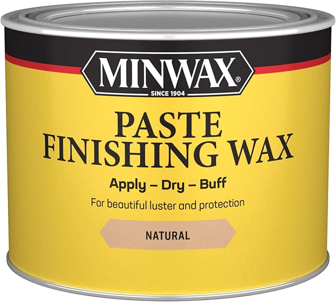 Minwax Paste Finishing Wax, 16 oz., Natural Finish