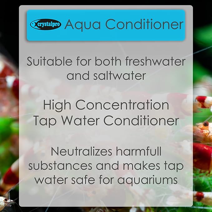 Aqua Conditioner - Treats 5000 Gallons - Aquarium Water Conditioner - Neutralizes Chlorine and Ammonia 16.9 Oz