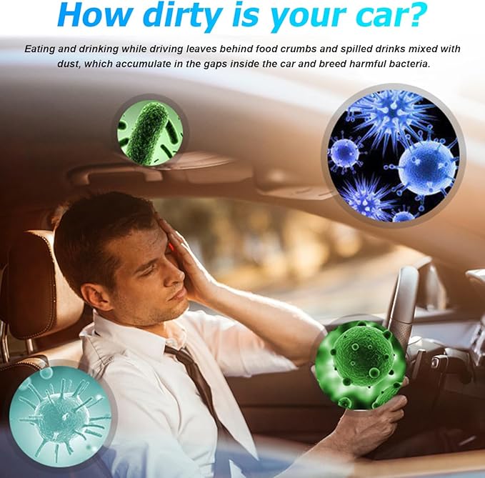 Car Cleaning Gel, Vehicle Dust Detailing Putty Slime Cleaner Kit for Air Vent, Reusable Automotive Interior Detail Clean Mud Removal Tool, Universal for SUV Sedan Truck (Pink)