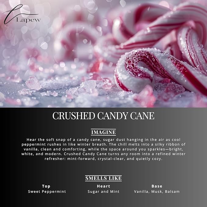 Luxury Floor Cleaner, Scented Mop Soap Concentrate | Hard Floor Cleaner for Tile, Vinyl, Laminate, LVP & Sealed Hardwood | Low-Foam, Streak-Free | 36 oz | Crushed Candy Cane
